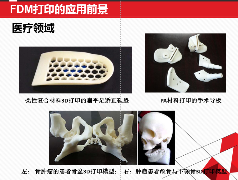 FDM 技術3D打印機應用領域廣泛，在可預見的未來無可估量！